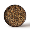Cheetah Iron Round Tray
