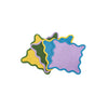 Assorted Scalloped Cocktail Napkins