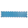 Blue Vinyl Striped Runner