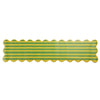 Green Vinyl Striped Runner