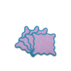 Lilac Scalloped Cocktail Napkins