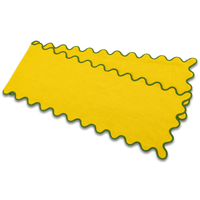 Yolk/Sweet Pea Scalloped Runner